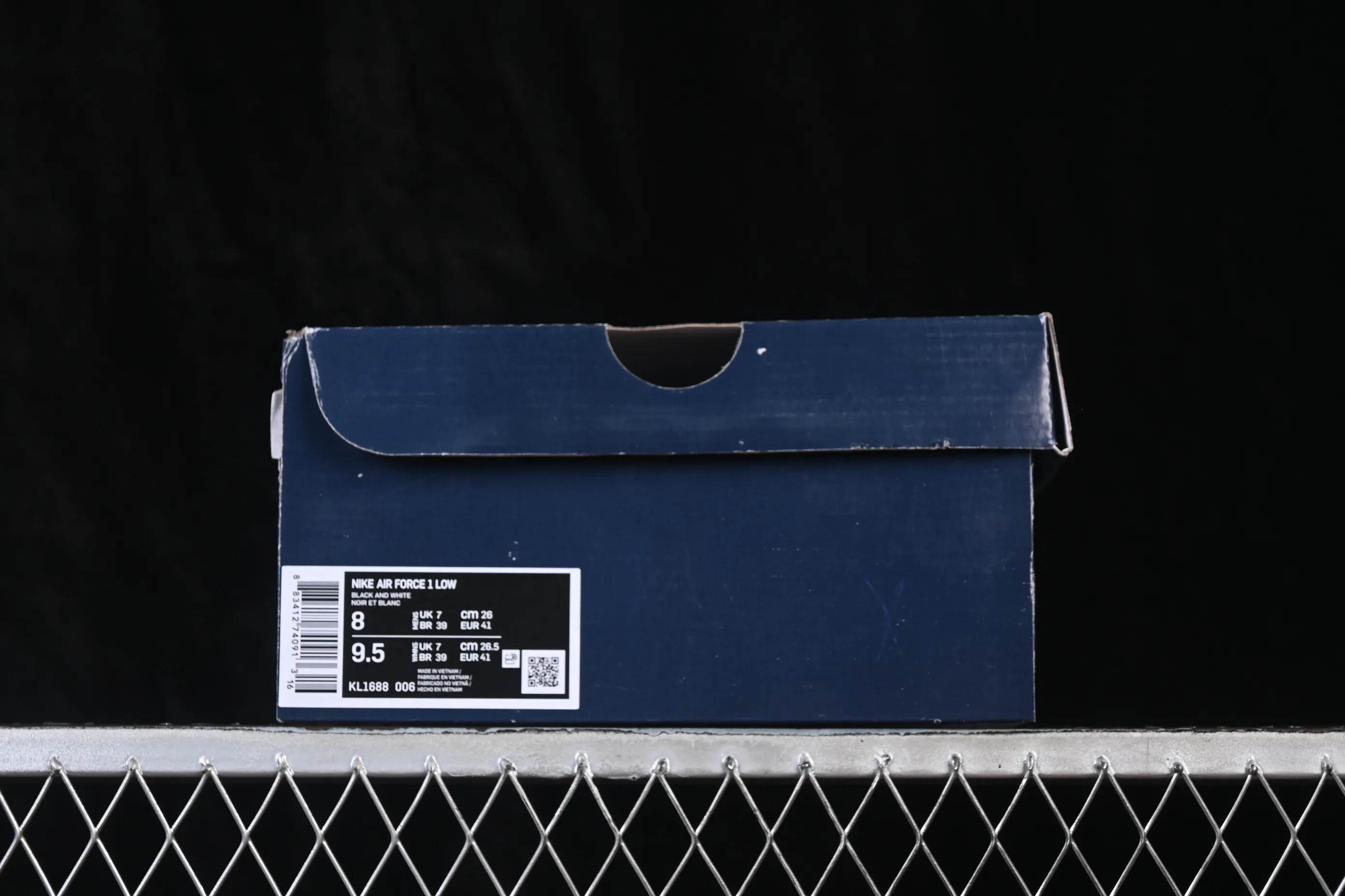 All categories Nk Air Force 1 Air Force series Nk Air Force 1 Low Air Force low-top Nike Air Force 1'07 Low black and white contrast Air Force 1 low-top casual sneakers KL1688-006